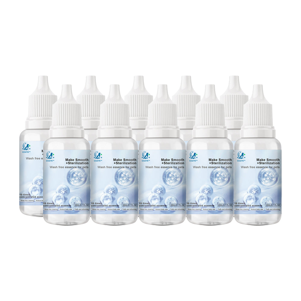 10 Unscented Pet No-Rinse Shampoo (mix 2ml with 20ml of water) - $25.99